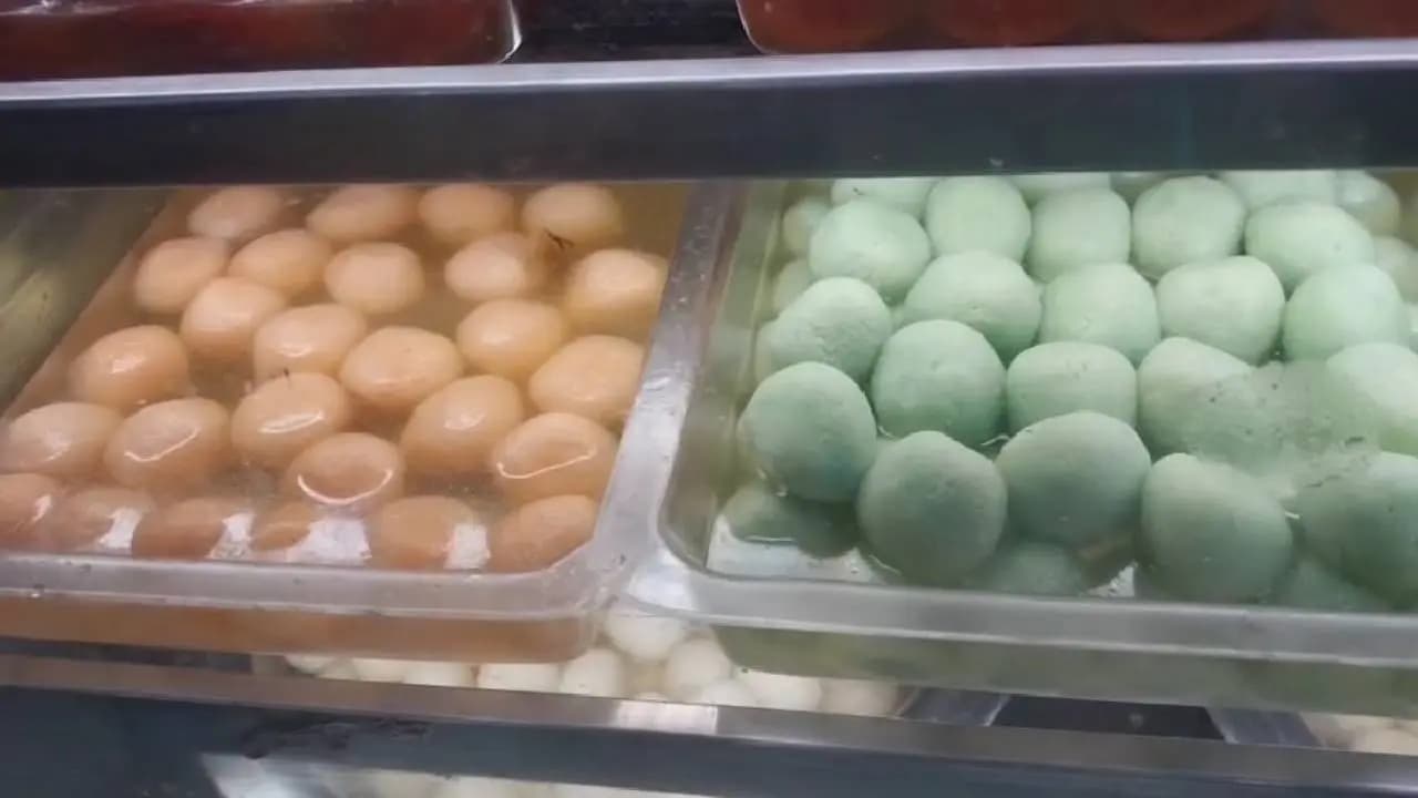In connection with assembly election Bengal sweets are divided into two groups