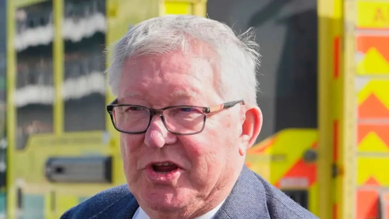 Former Manchester United manager Sir Alex Ferguson was taken to hospital after feeling unwell