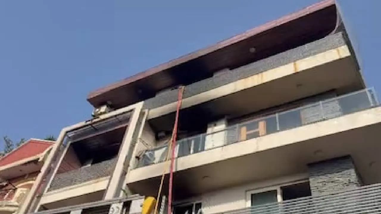 Nine Killed, Many Rescued After Massive Fire Broke Out At Residential Building In Delhi