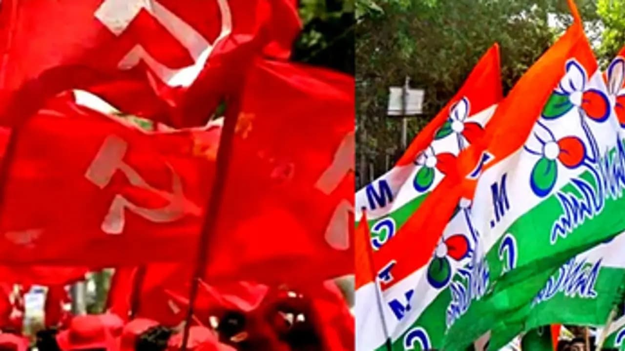 AI is highly used in West Bengal assembly election 2026 for creating campaign sings of every political parties cpim tmc