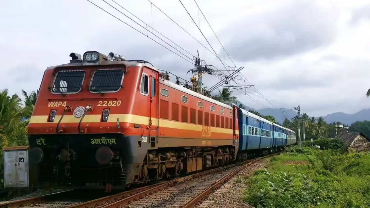 Viral 2 young men go crazy on a train to create viral reel 