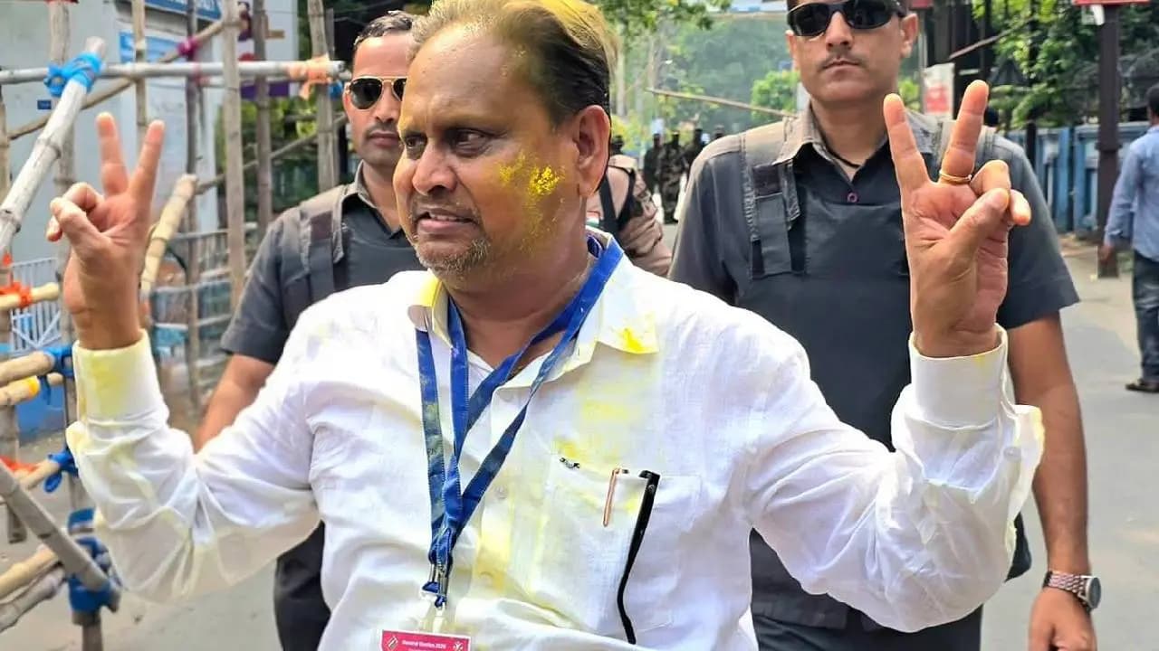 Bengal Election Result 2026: Humayun Kabir Begins Celebration in Murshidabad