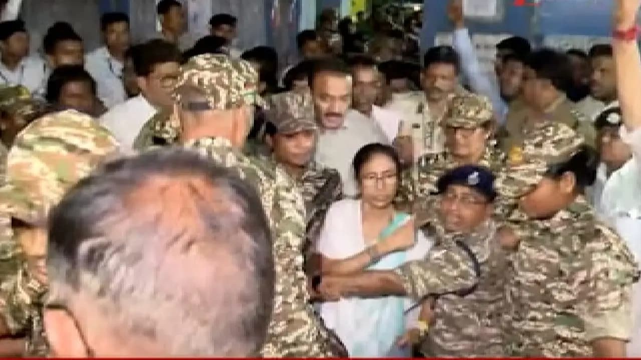 Bengal Election Result 2026: Mamata banerjee alleged that she has been beaten during counting in shakhwat memorial school