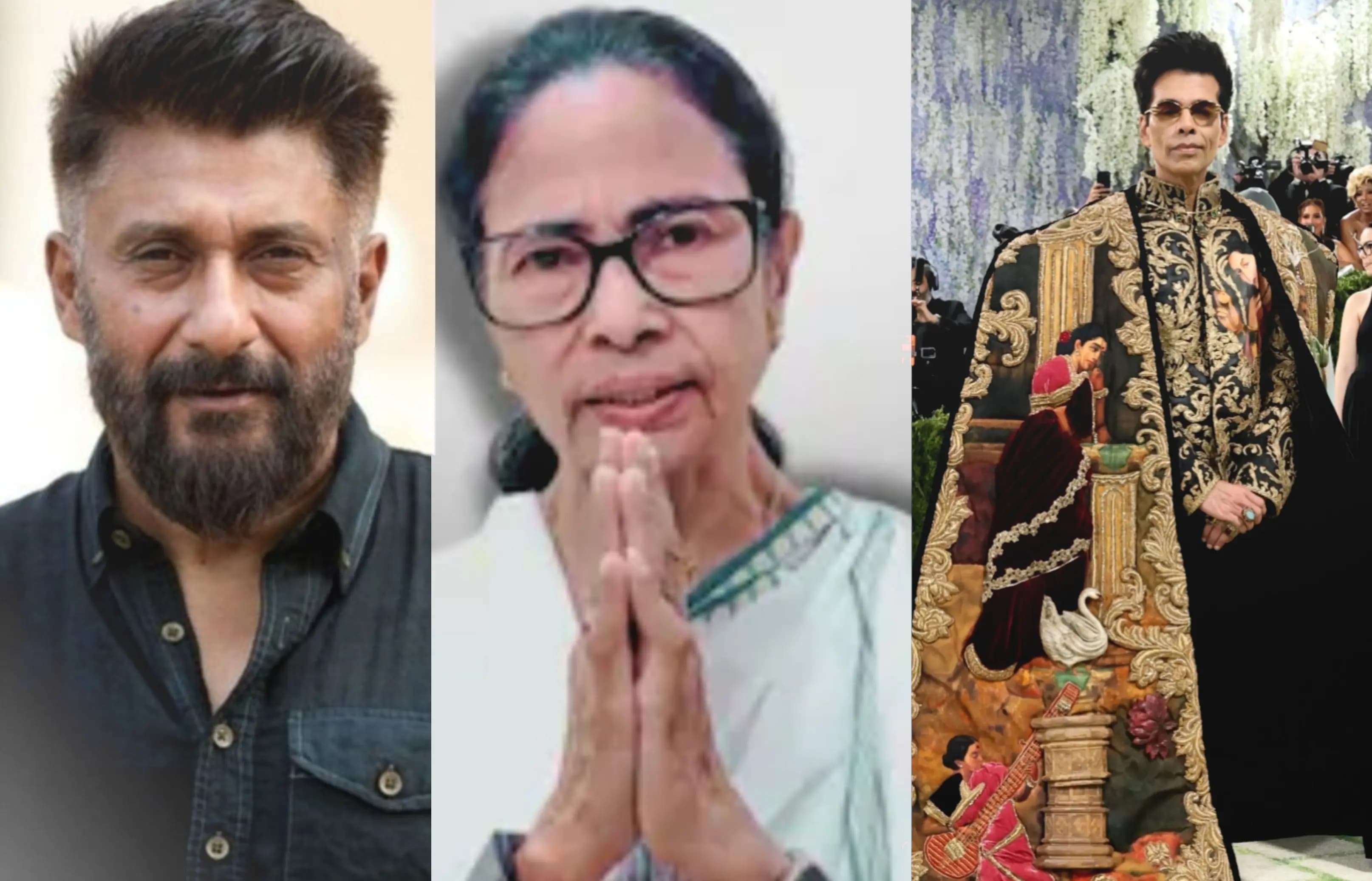 Vivek Agnihotri reacts to mamata banerjee s trinamool congress defeat in Bengal Karan Johar mentions srk acted character in met Gala