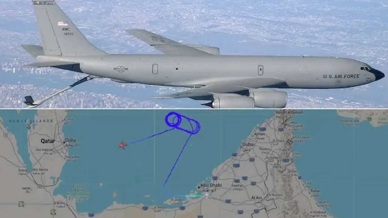 US Flying Gas Station Goes Missing Over Qatar Called Emergency Moments Ago