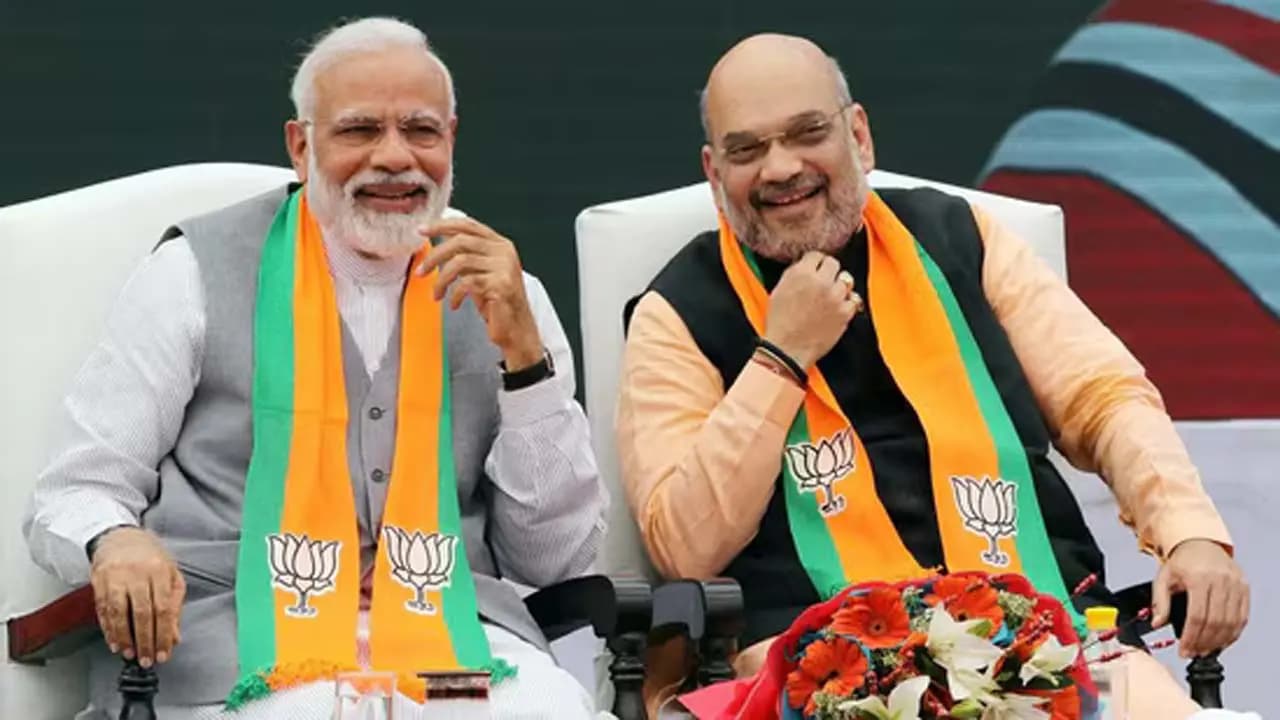 PM Modi, Amit Shah