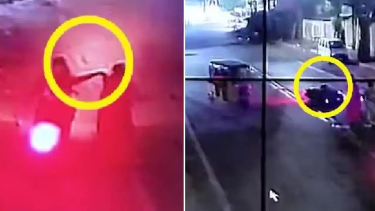 In Hyderabad a hero auto driver risked his life to catch a robber