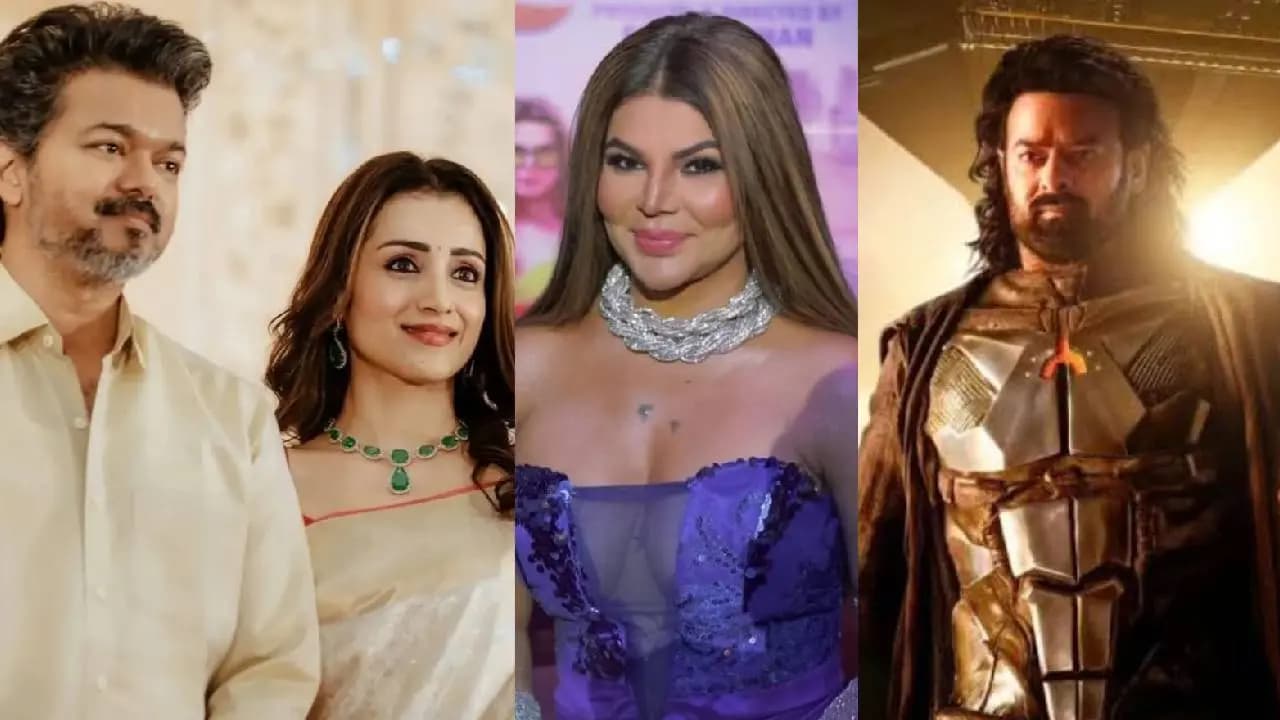 Rakhi Sawant comment on Vijay and Trisha Krishnan s marriage rumors Kalki 2 team aims at december 2027 release 