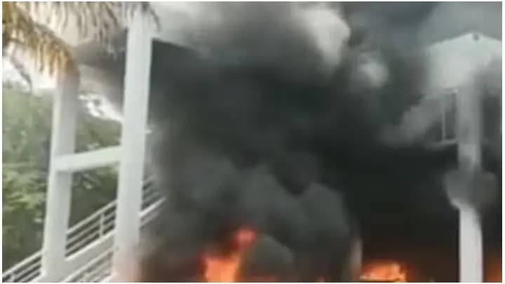 NCP MLA Prakash Solanke's Maharashtra Home Set On Fire 