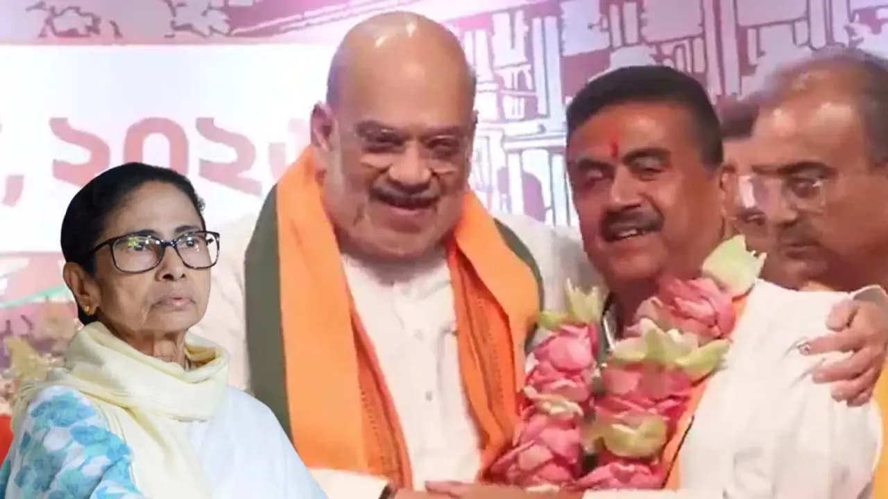 Suvendu Adhikari defeated you right in your own backyard Amit Shah taunts Mamata Banerjee