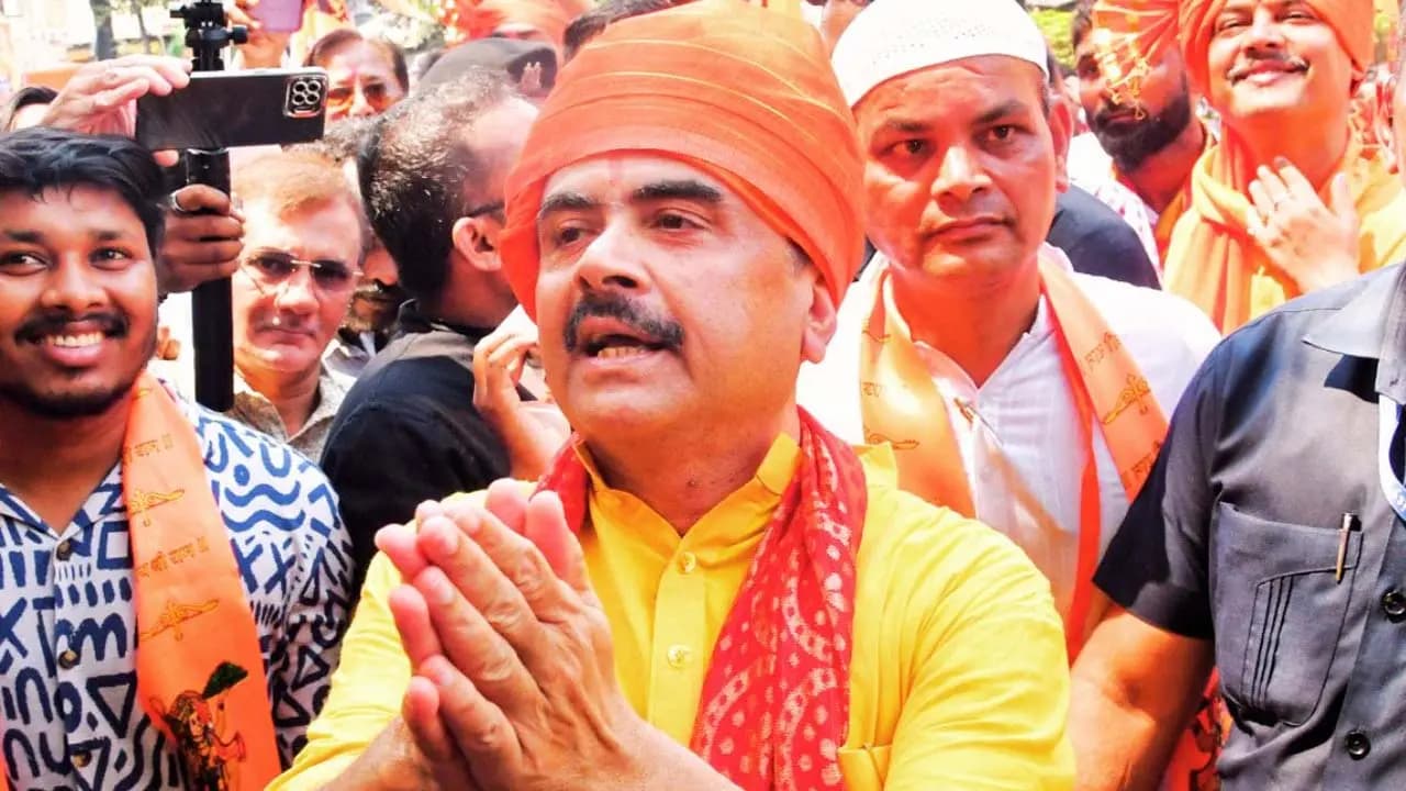 At a Glance The Political Career of Suvendu Adhikari BJPs First Chief Minister in West Bengal