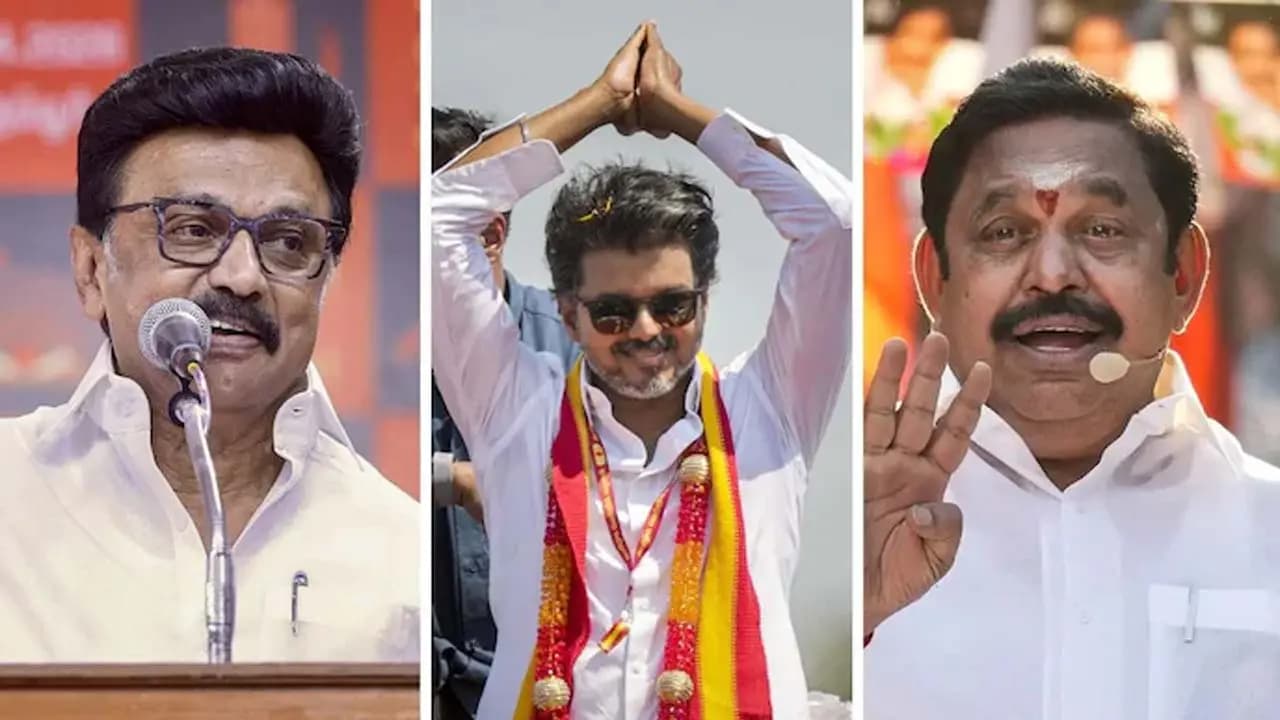 Even if the DMK and AIADMK join hands how all the cards for forming a government in Tamil Nadu still remain in Vijays hands 