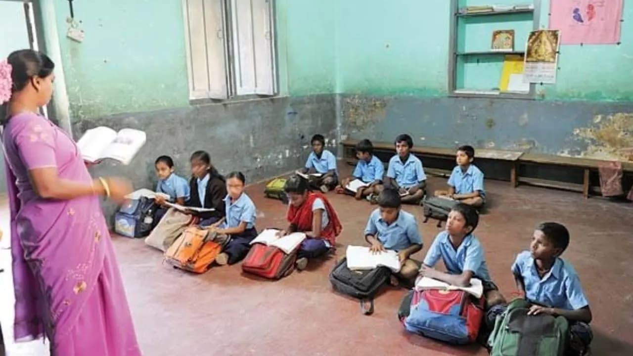Cowshed Turns to Classroom Haryana Human Rights Commission Expresses Concern Over the Deplorable Condition of This State Run School