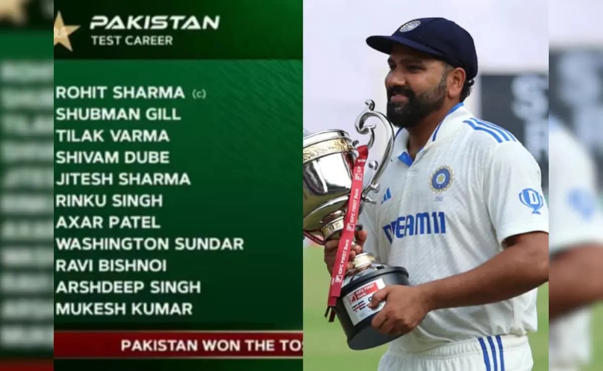 Rohit Sharma named in Pakistan Team, broadcaster mistake leaves internet in splits  