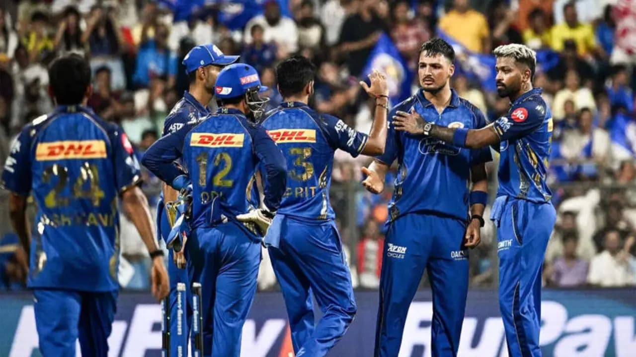 A sign of relief in the Mumbai camp ahead of the must win match against RCB