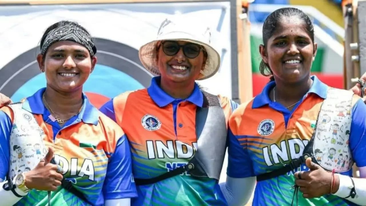 Indias womens recurve team scripted history at the Archery World Cup 2026 in Shanghai