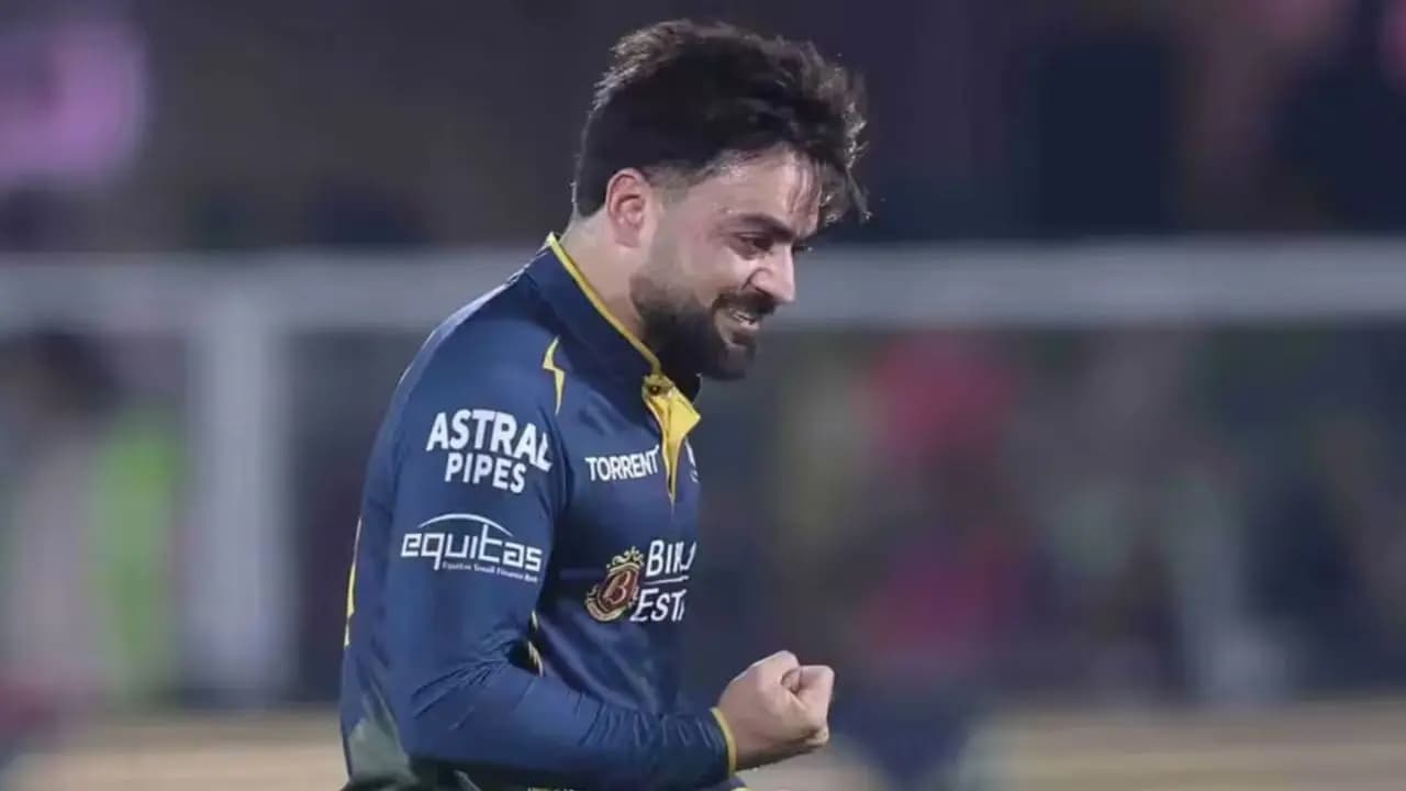 Rashid Khan scripted IPL history during GTs dominant win over RR
