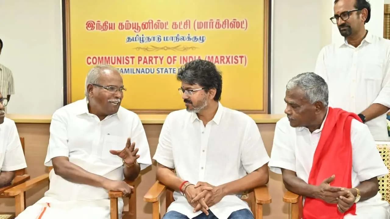Mama Vijay s First Speech as CM of Tamilnadu says will see an era of secular and social justice