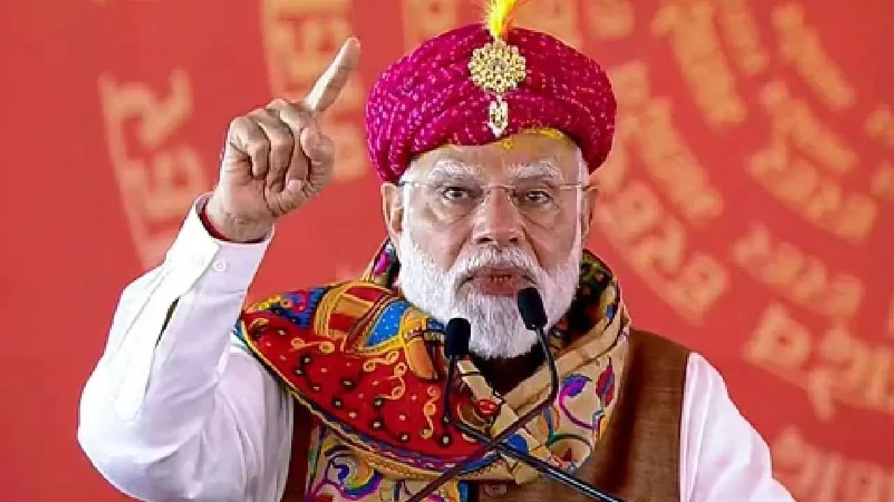 With a Somanth temple and Nehru reference PM Modi slams Oppositions appeasement politics 