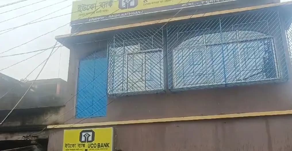 Fire at bank