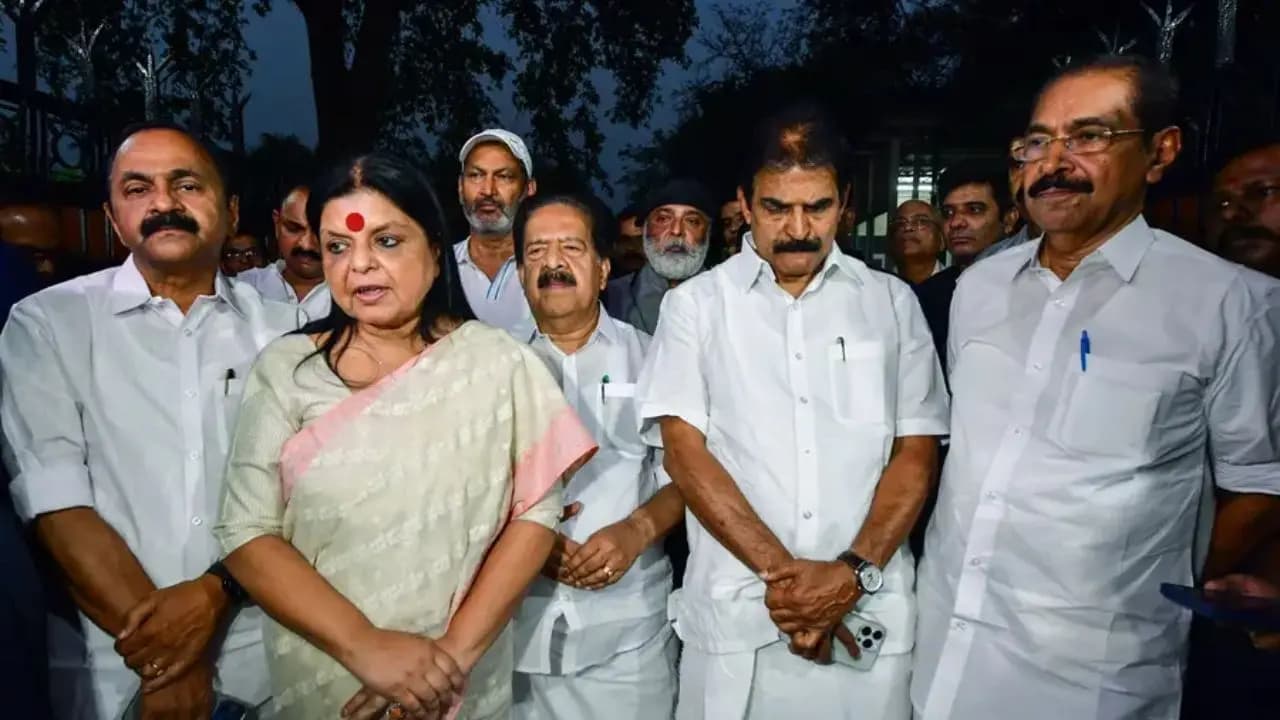 Congress yet to declare CM pick for Kerala Unhappy IUML reacts sharply BJP too attacks