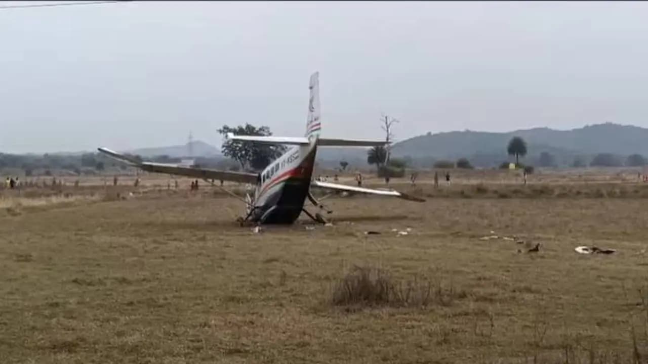 Training aircraft crashes near Baramati airport in Pune