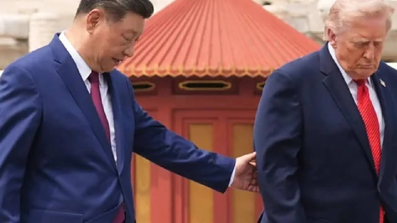 Trump Welcomed with a Red Carpet What Did the US President Say Addressing Xi as Friend