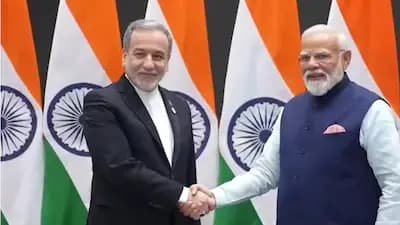 pm narendra modi met Iranian Foreign Minister Abbas Araghchi on BRICS Foreign Ministers Meeting in New Delhi