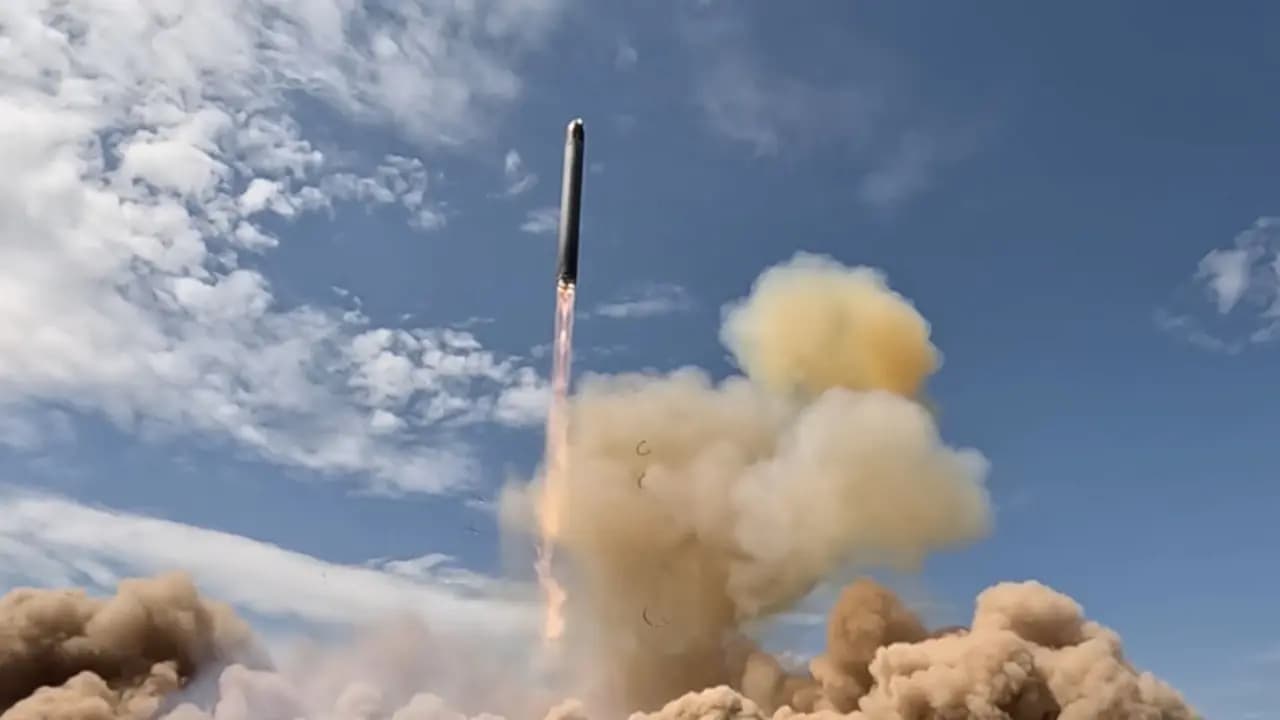 Worlds most powerful nuclear missile Russia claims new missile can bypass all defence systems What is the Sarmat ICBM