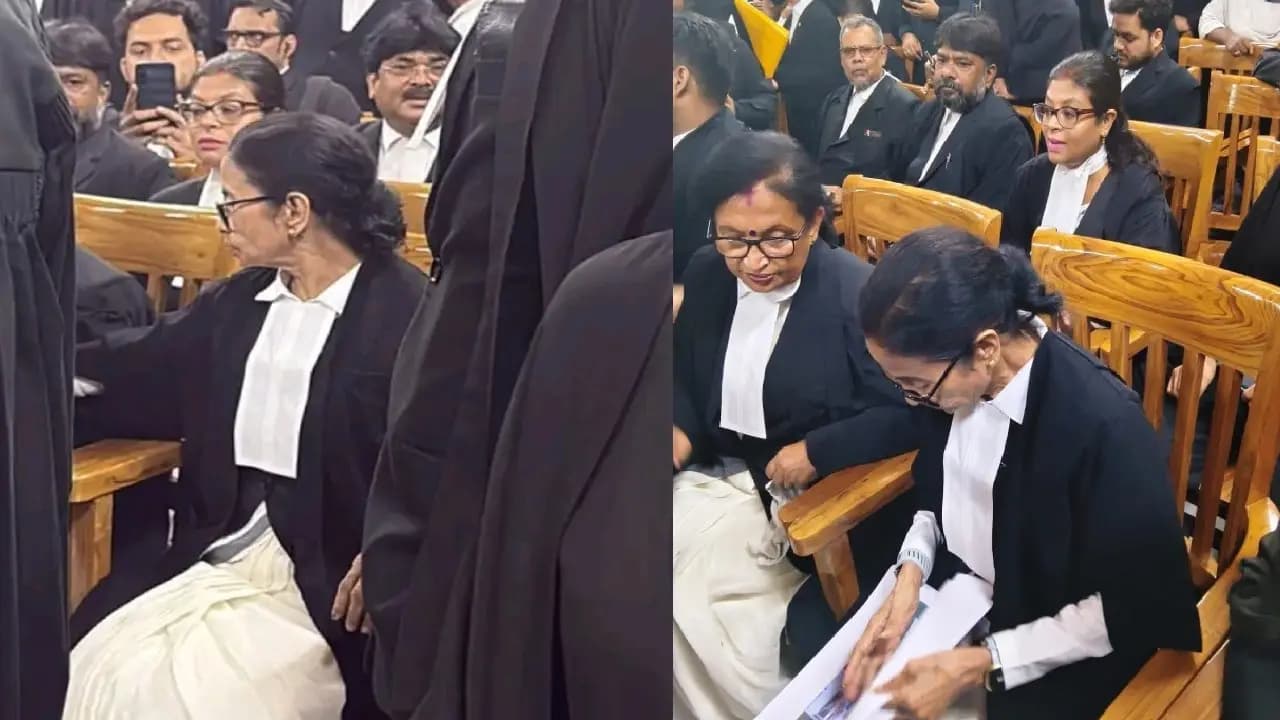 Mamata Banerjee appears in court