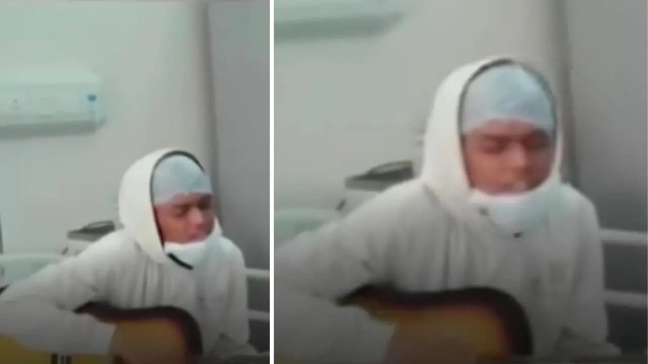 Viral news: Assam teenager Rishabh dutta sings lag ja gale before passing away