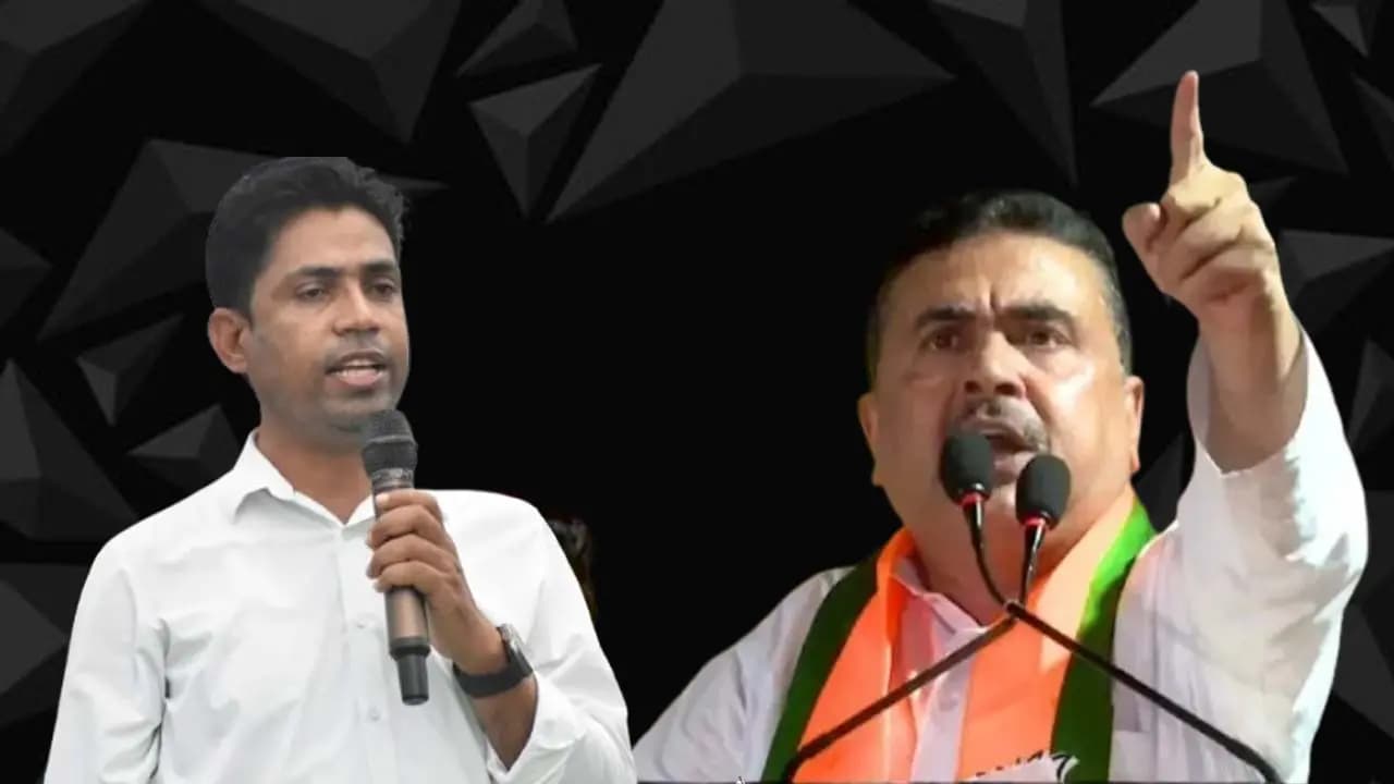 Where is Pushpa Suvendu Adhikari makes explosive remarks from the Falta who is he targeting 