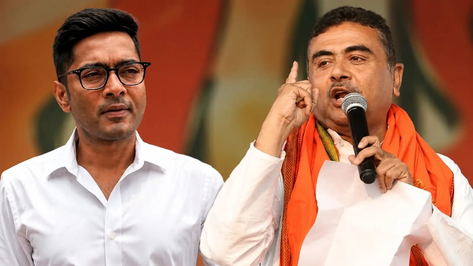 Abhishek Banerjee and Suvendu Adhikari