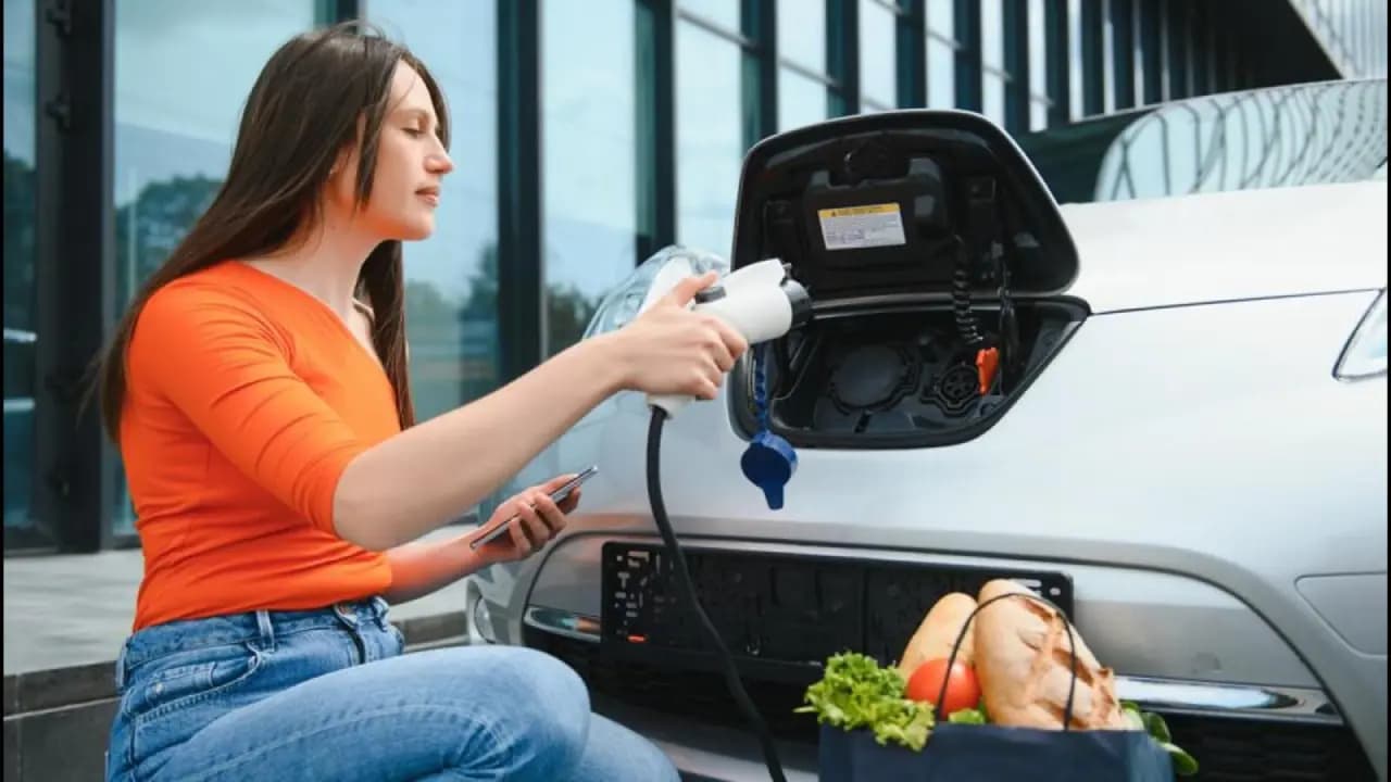 EV car