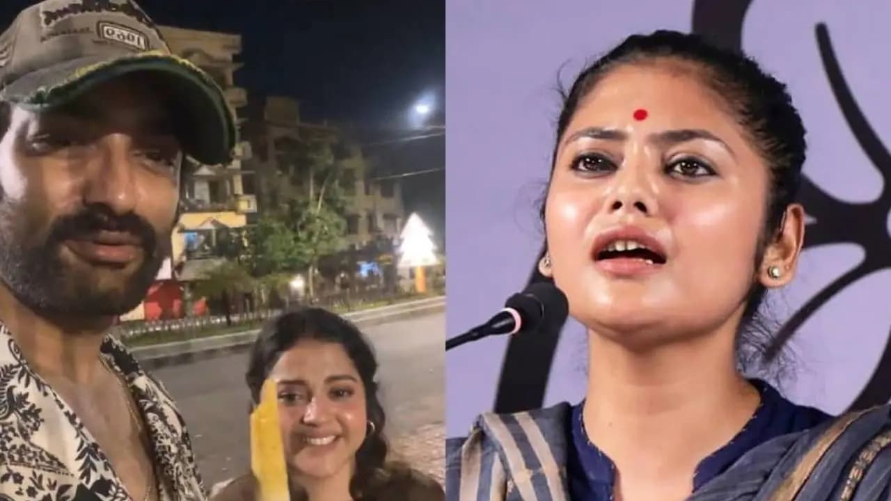 Jeetu Kamal came facebook live with Ex-Wife Nabanita Das to Counter TMC MP Saayoni Ghosh s allegations