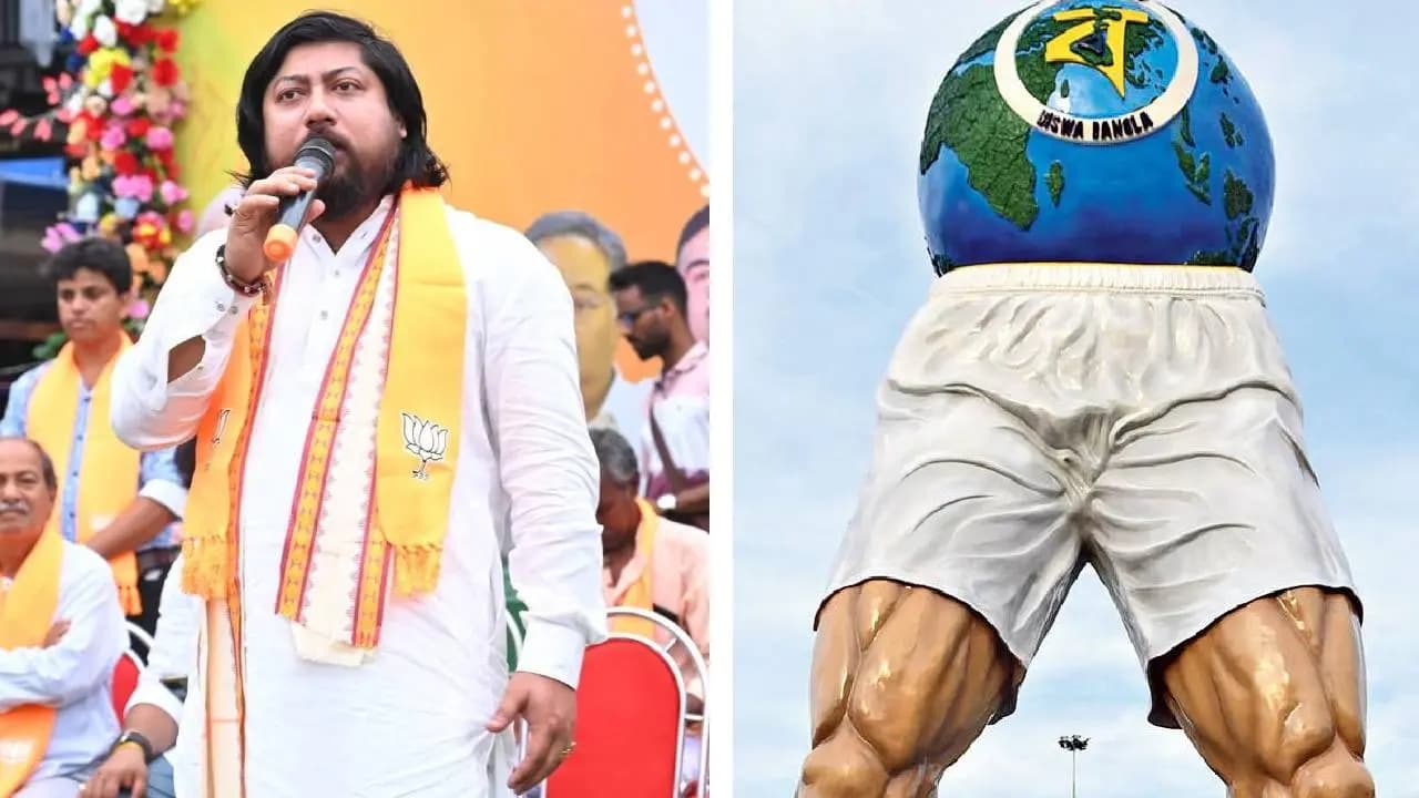 ISL Kolkata Derby: Statue In front of Salt Lake Stadium will be demolished says Sports Minister Nisith Pramanik