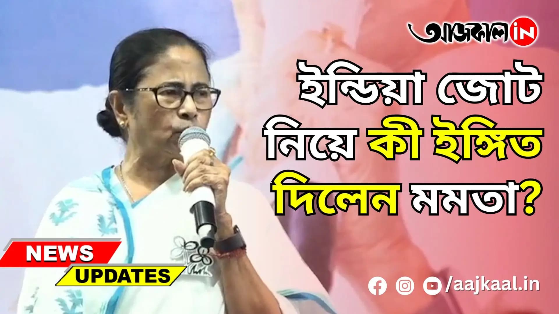 ইন্ডিয়া জোট নিয়ে কী ইঙ্গিত দিলেন মমতা?