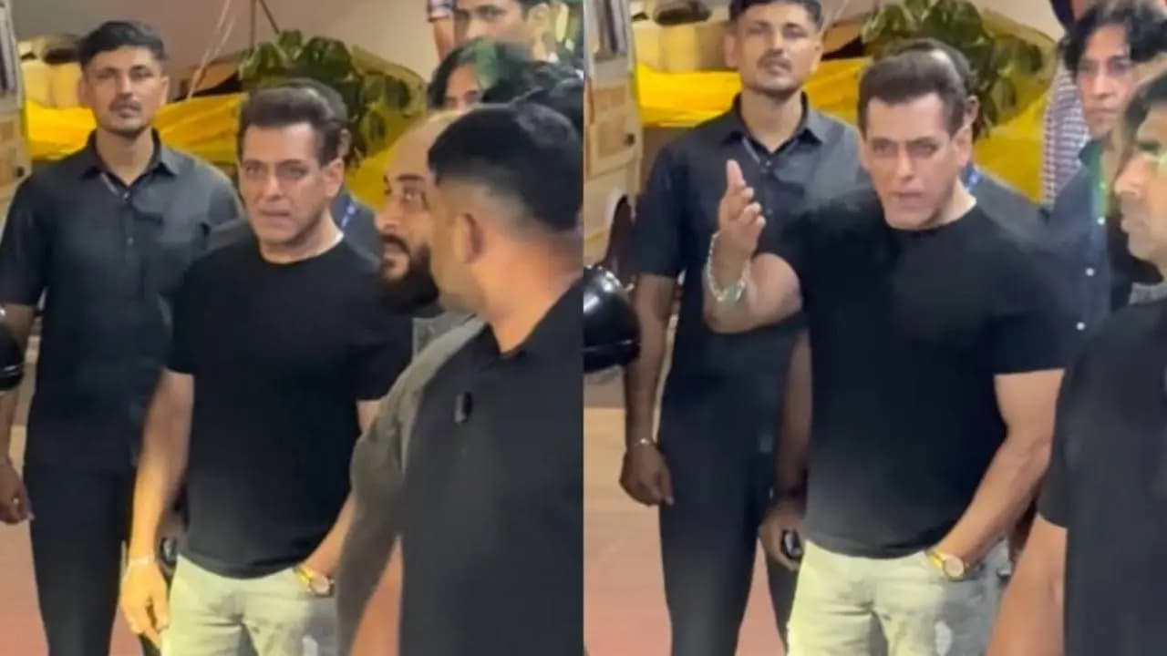 Salman Khan Loses Cool At Paparazzi Outside Mumbai Hospital Issues Warning Over Chaos