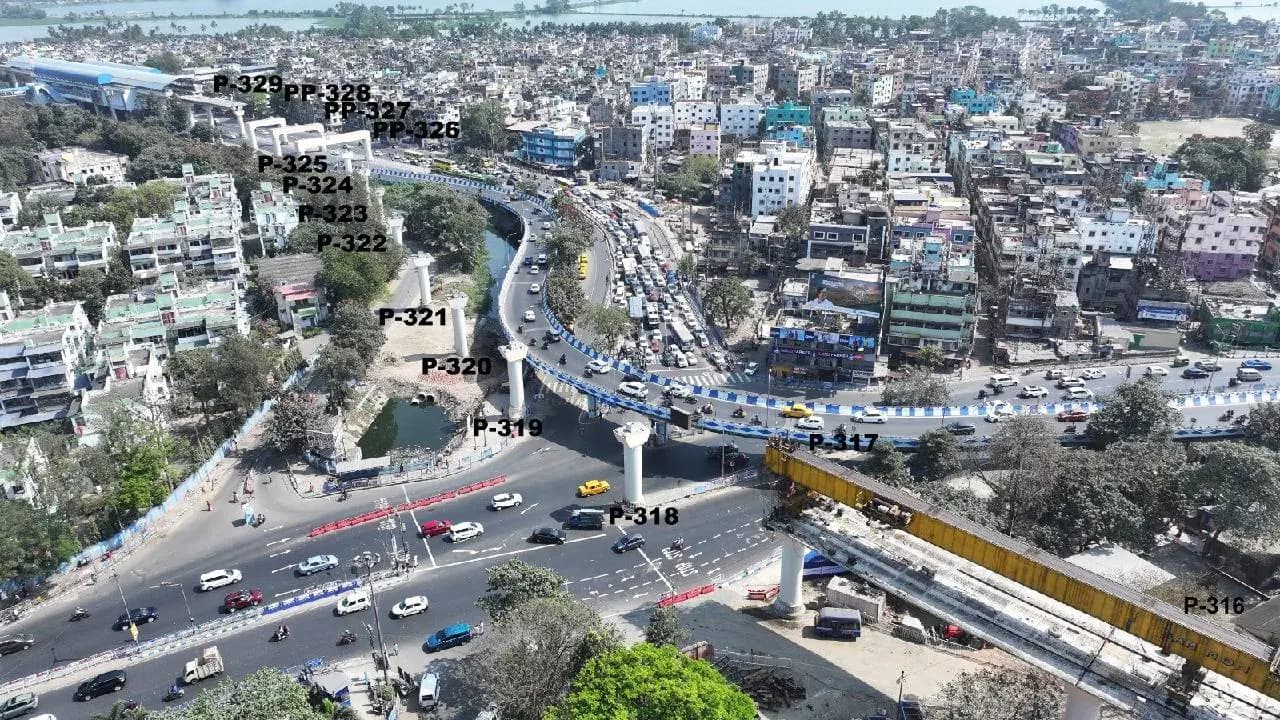 Kolkata Metro Update: Traffic control in Chingrighata due to Orange Line Work