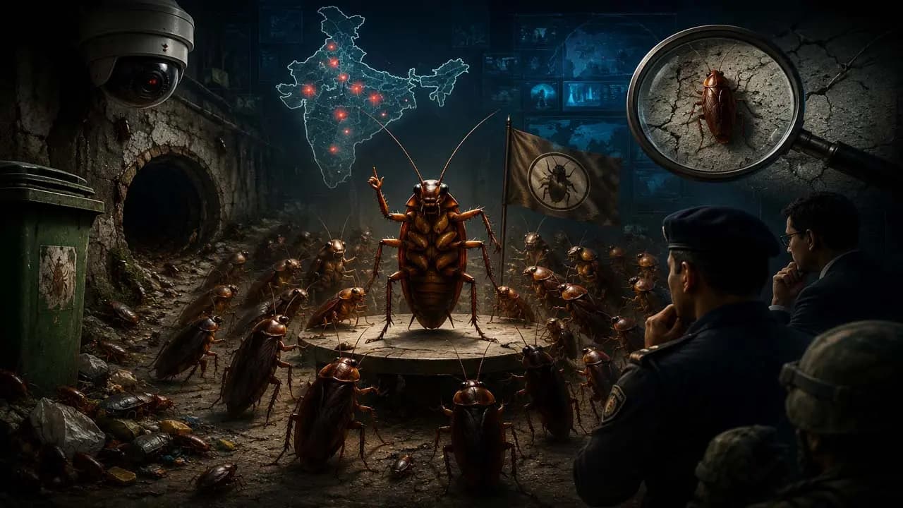 Cockroach Janata Party why is it a cause for concern for Indias security agencies 