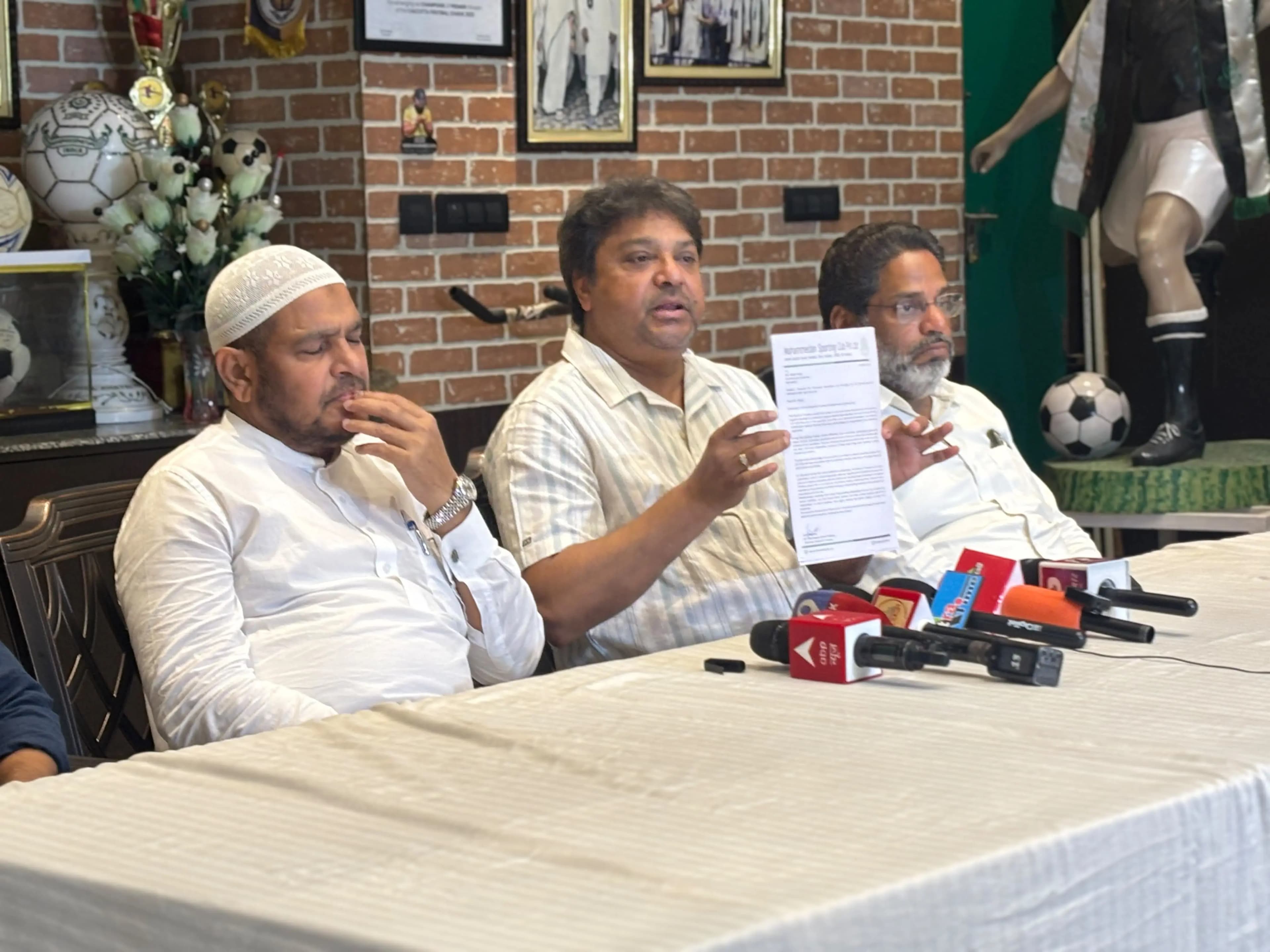 Mohammedan Sporting Club officials request for Investors, appeals to Naushad Siddique and Humayun Kabir 