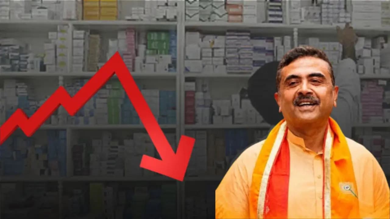 Medicine costs set to drop significantly What has Suvendu Adhikari announced regarding improvements to West Bengals healthcare system
