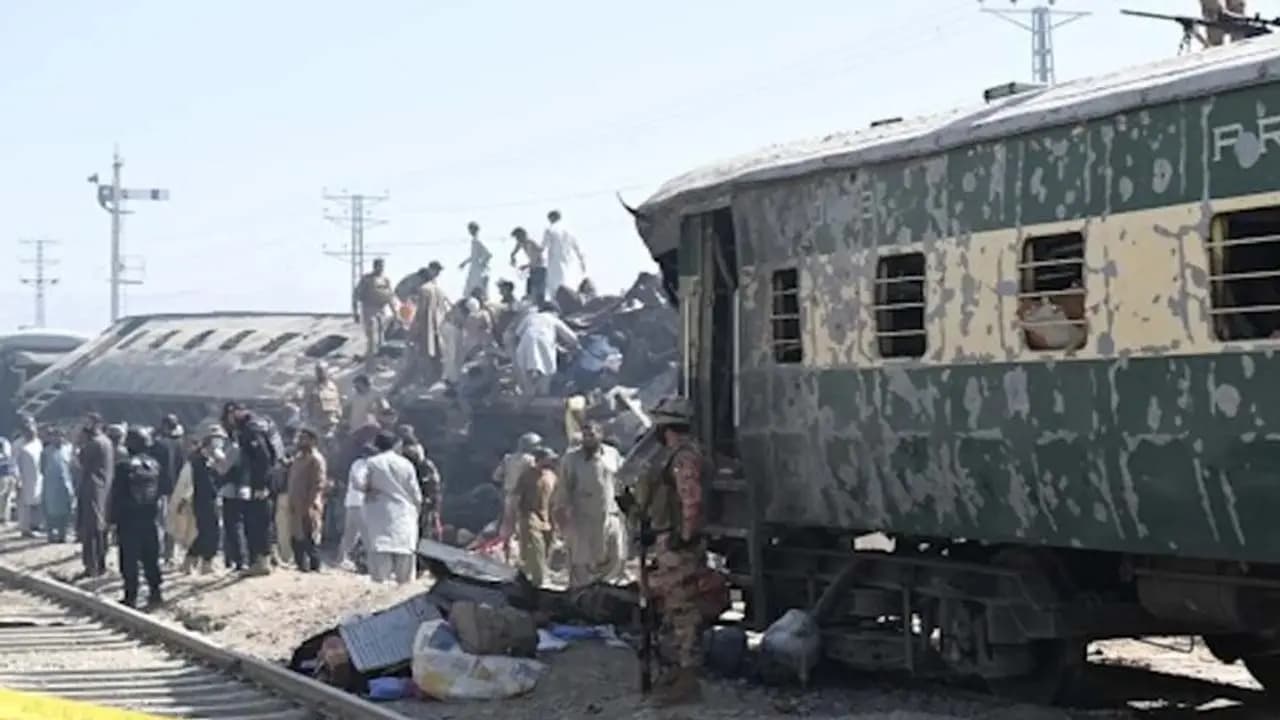 Car With Explosives Rams Train Carrying Pak Soldiers In Balochistan