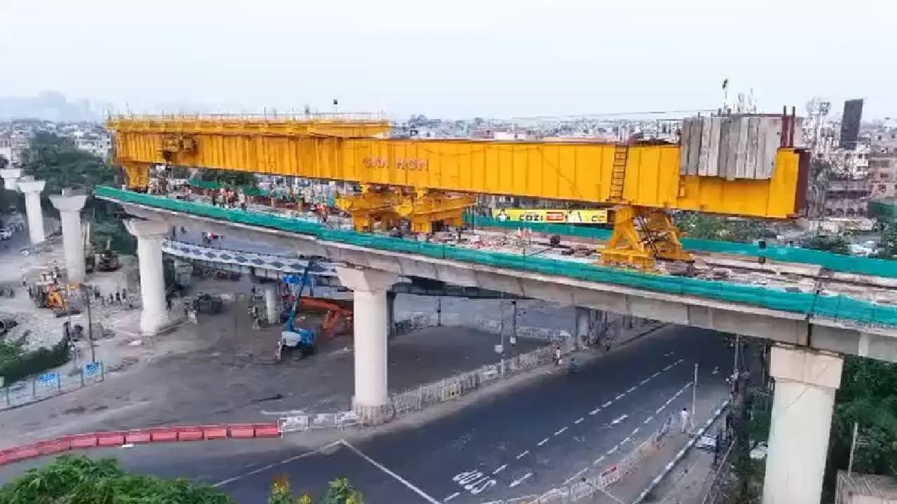 Kolkata Metro Big Update Chingrighata Metro Work Done before Time