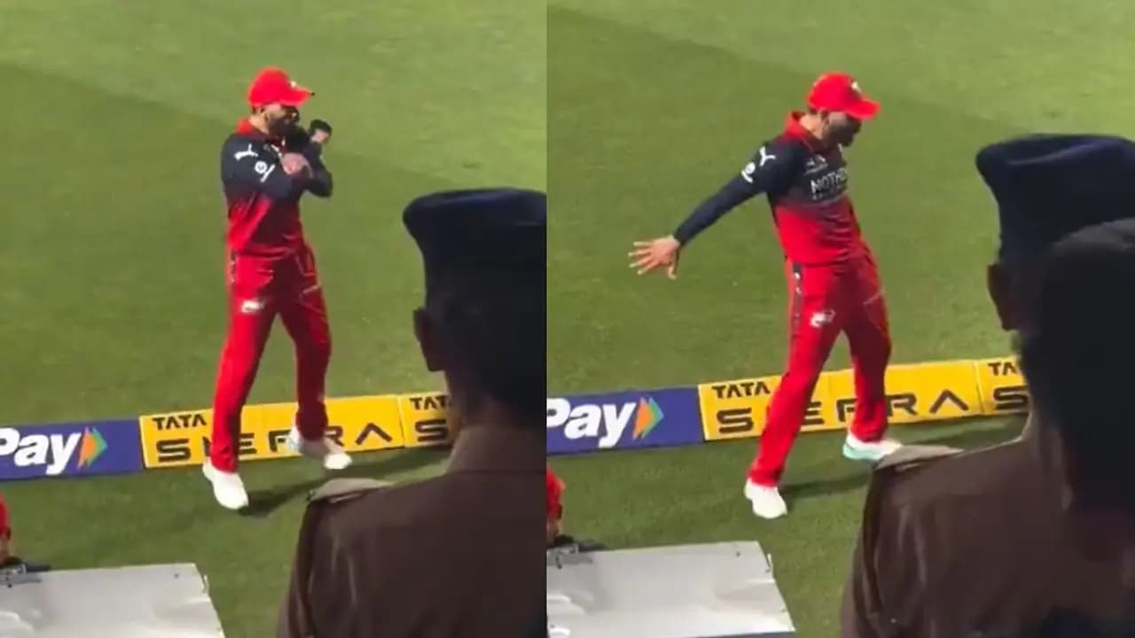 Virat Kohli stole the spotlight with Cristiano Ronaldos Siuuu iconic celebration as RCB crushed GT to storm into the IPL 2026 final 