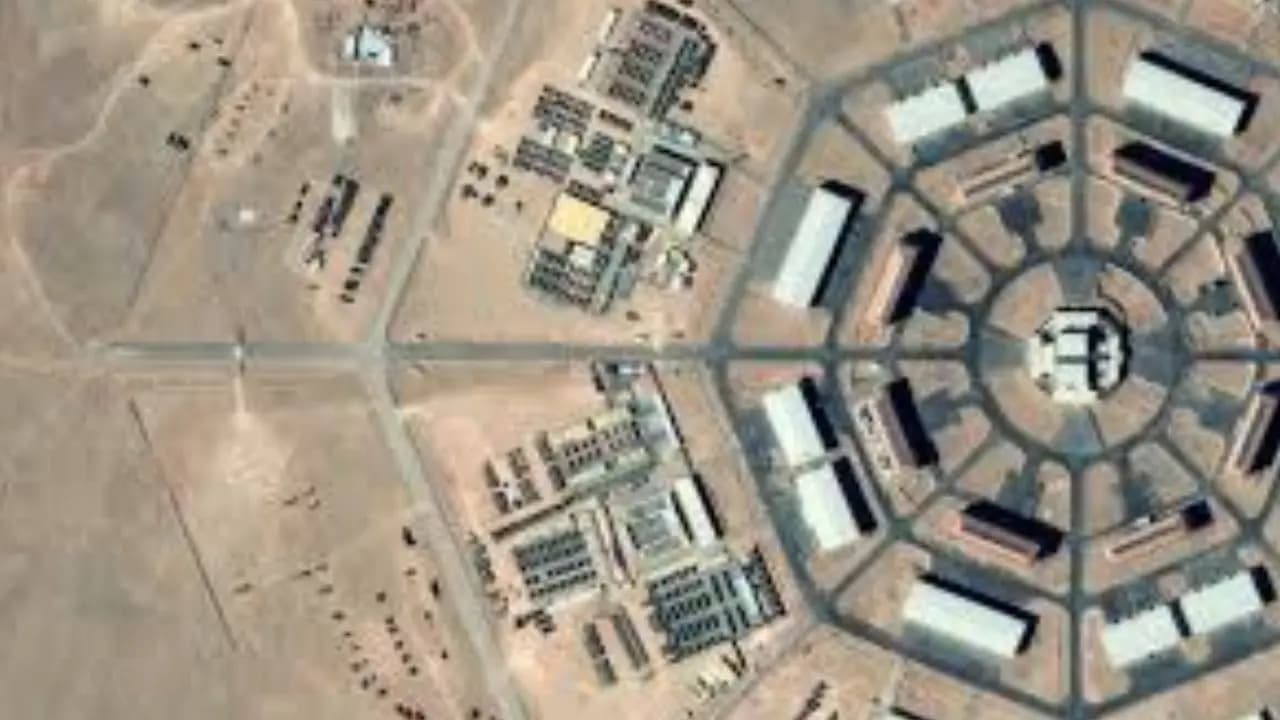 A mysterious octagonal military fort is being built in China