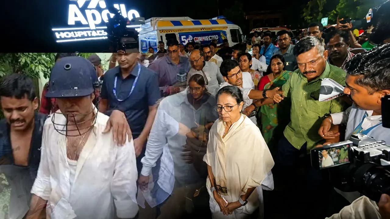 TMC MP Abhishek Banerjee Reached Hospital From Sonarpur Mamata Banerjee Visits Him There 