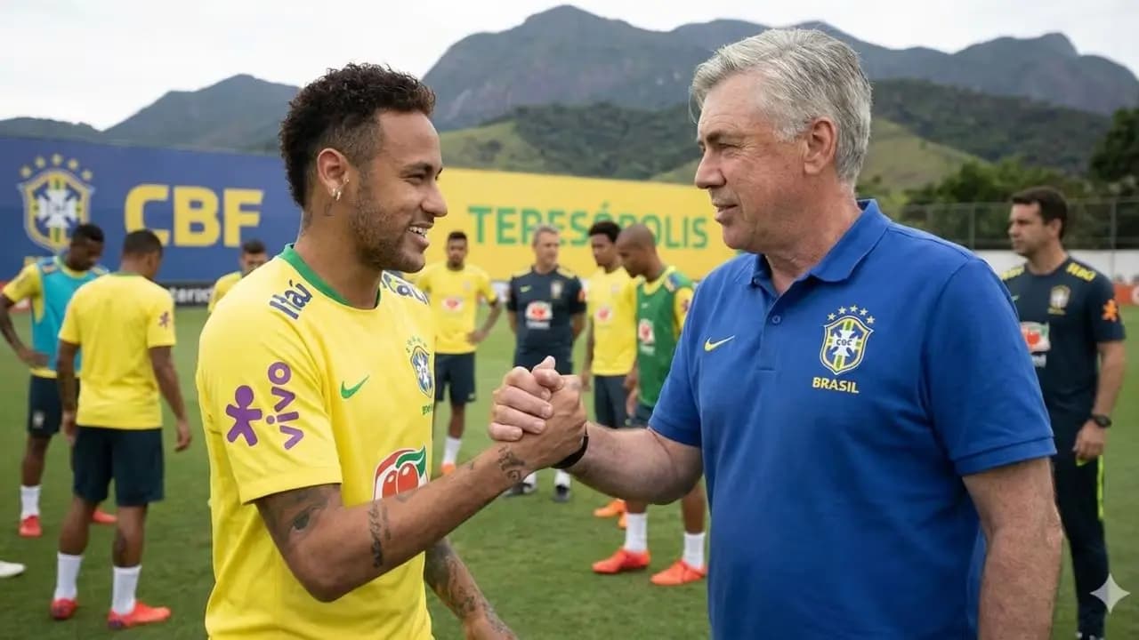Carlo Ancelotti dismisses injury concerns as Brazils World Cup plans remain centered on Neymar
