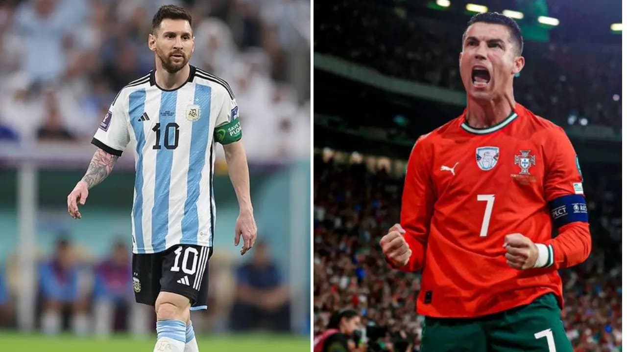 Messi and Ronaldo 
