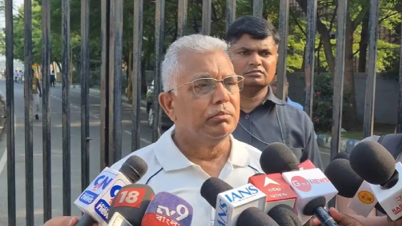 Dilip Ghosh Reaction About Ritabrata Banerjee BJP Leader Breaks Silence on the Controversy